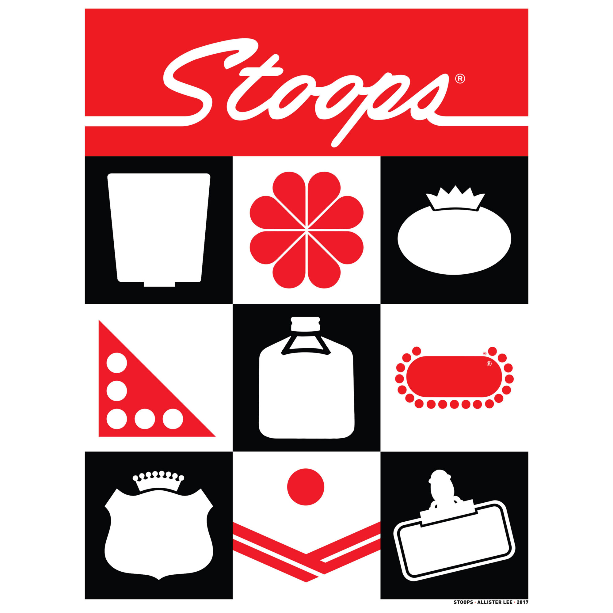 STOOPS ICONS - SCREENPRINT